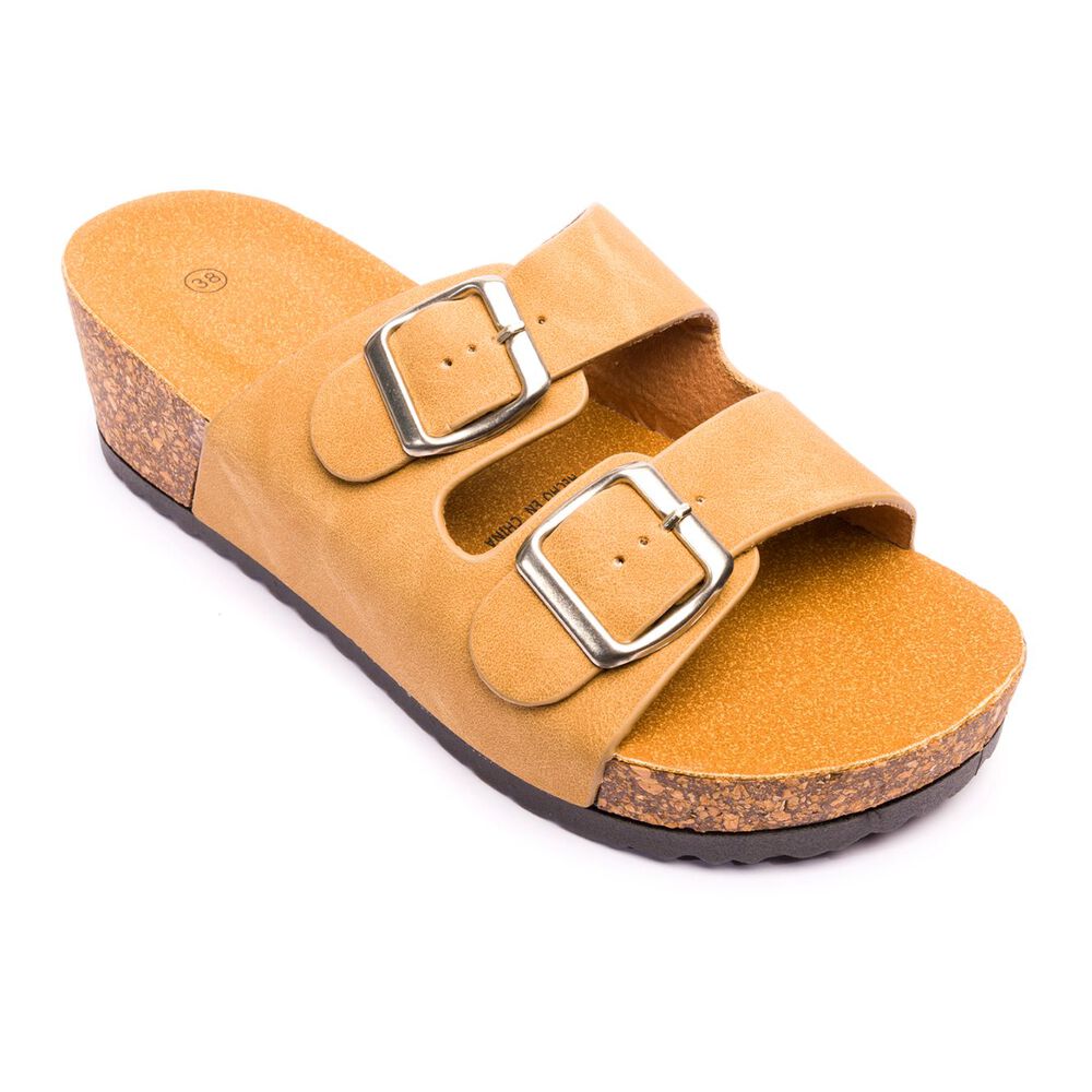 Sandalia Mujer Camel Cardenal Chancleta image number 2.0